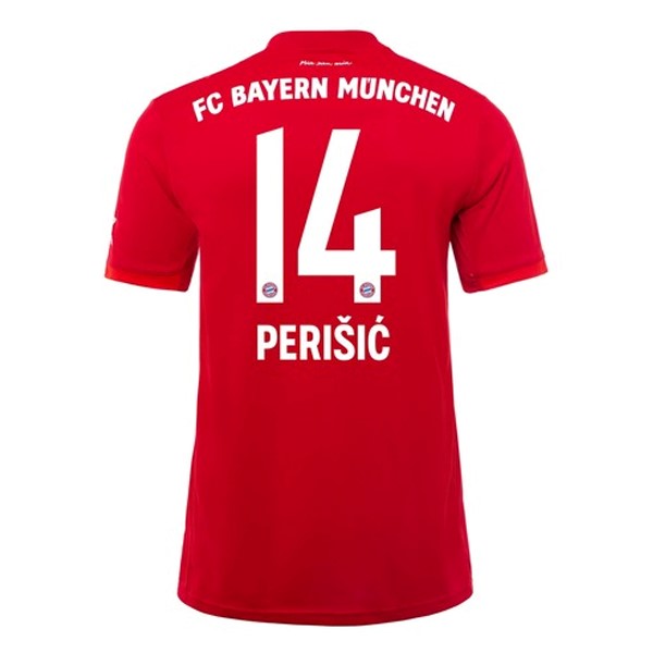 Camiseta Bayern Munich NO.14 Perisic 1ª 2019-2020 Rojo